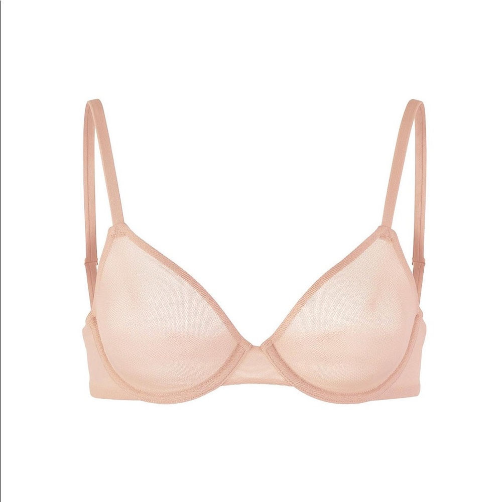 SKIMS 34DDD Mesh Underwire Bra